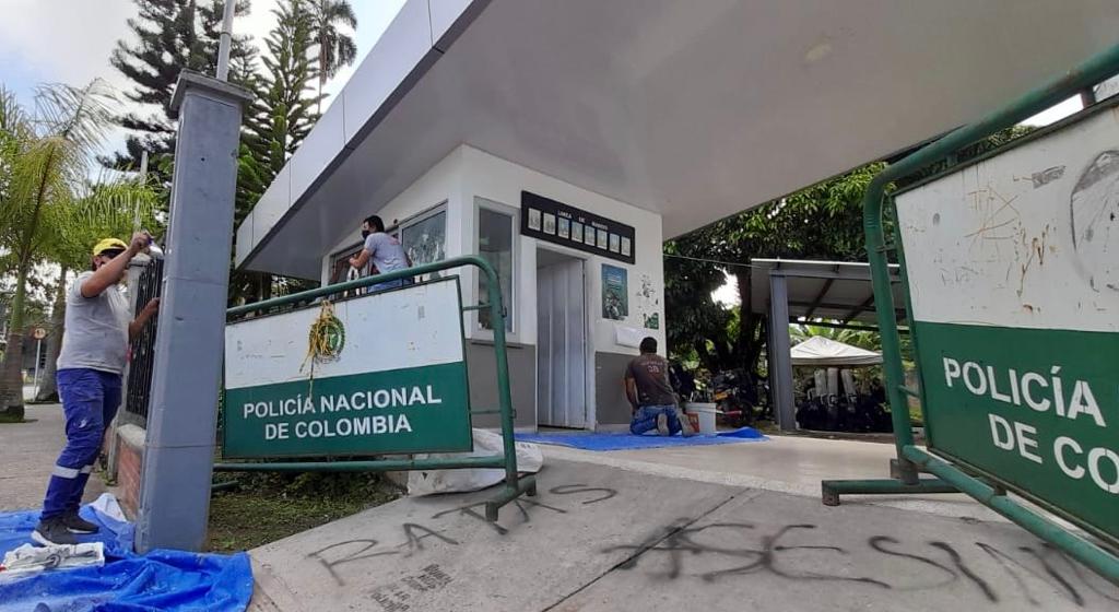 La manifestación dejó varios heridos y capturados