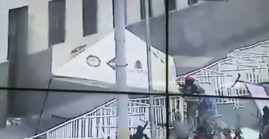 Registran actos vandálicos en Medellín