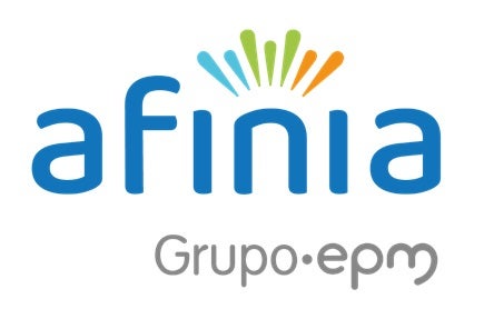 El logo de Afinia