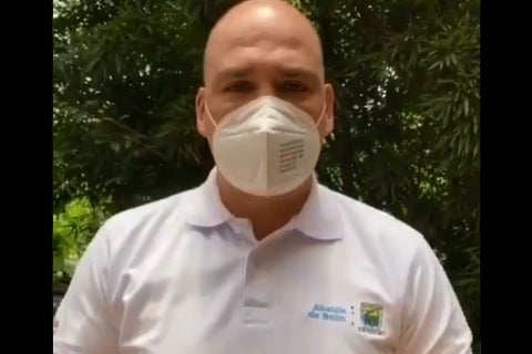 Óscar Andrés Pérez, alcalde de Bello
