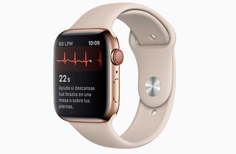 Sensor de ritmo cardíaco del Apple Watch