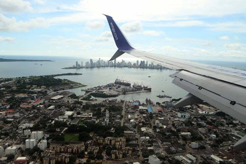 Vuelo Bogotá-Cartagena en pandemia