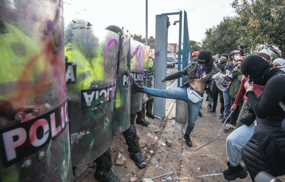 Protestas en Colombia
