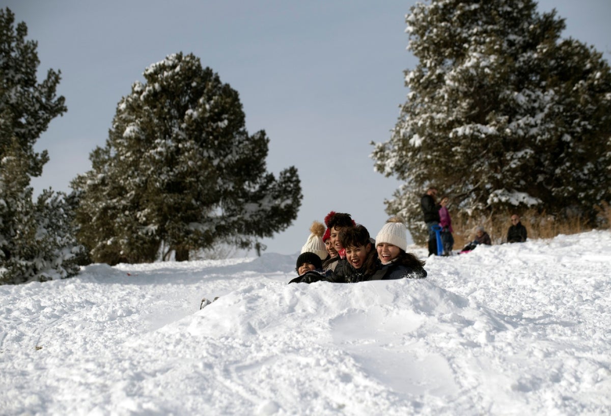 Nieve en Denver, Colorado