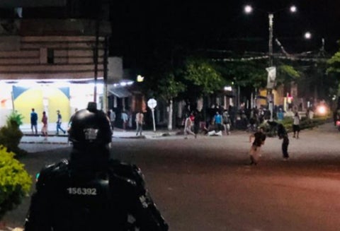 Disturbios en Ibagué