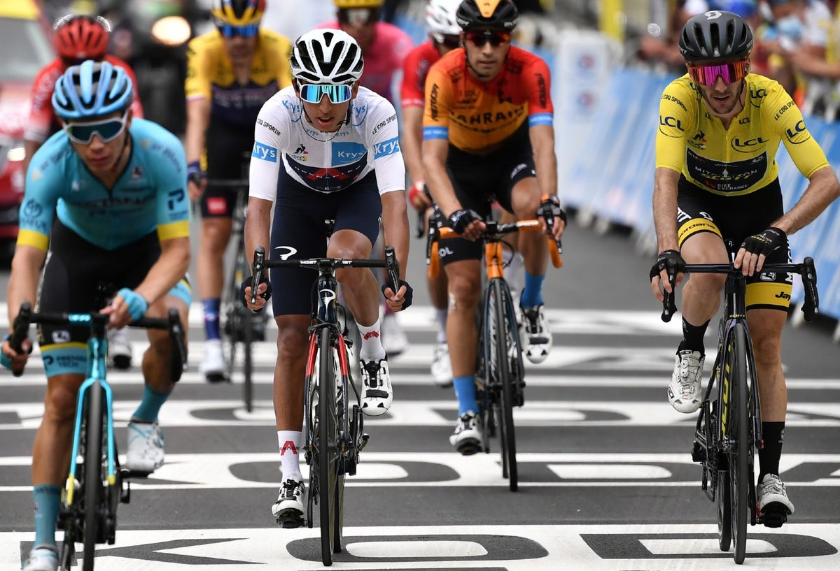 Egan Bernal, mejor joven en el Tour de Francia 2020