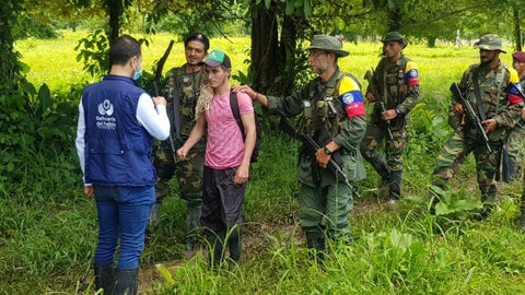 Liberan joven que estaba secuestrado en el Catatumbo
