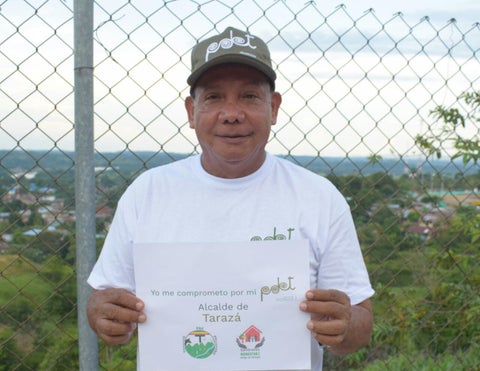 Alcalde de Tarazá, Miguel Ángel Gómez García.