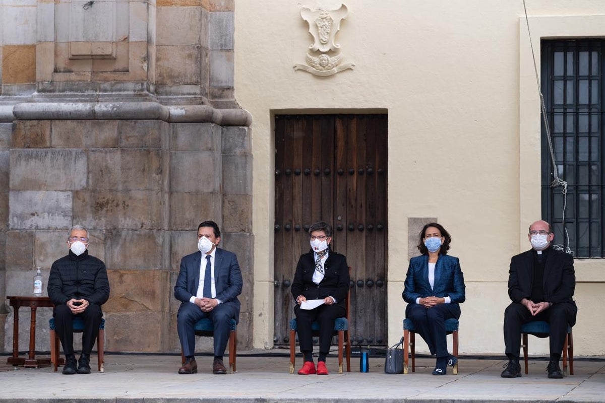 Acto de perdón en Bogotá