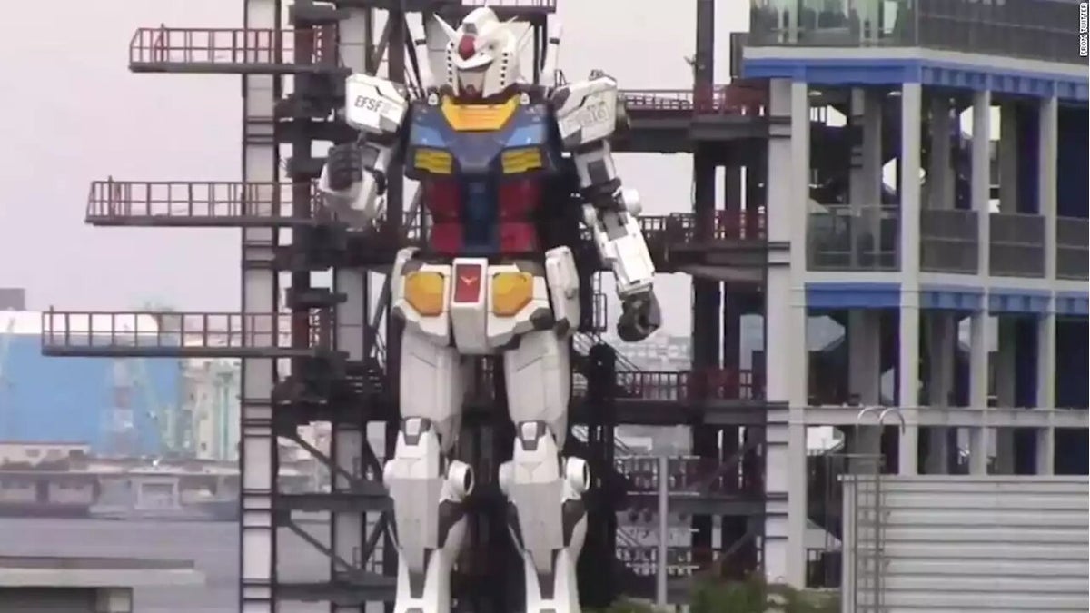 Gundam, el robot más grande del mundo