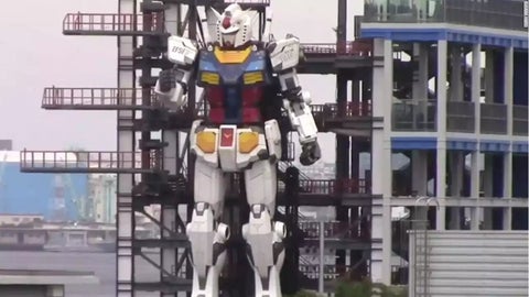 Gundam, el robot más grande del mundo