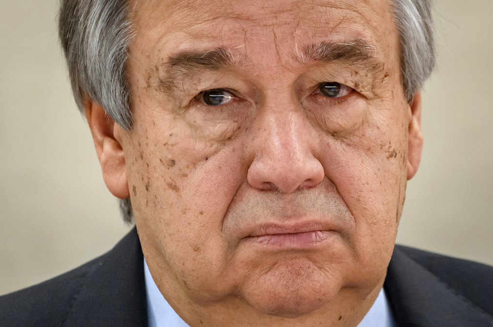 Antonio Guterres, secretario general de la ONU