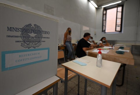 Elecciones en Italia - referendo constitucional