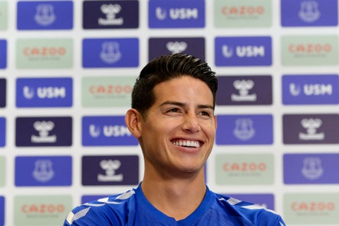 James Rodríguez, Everton