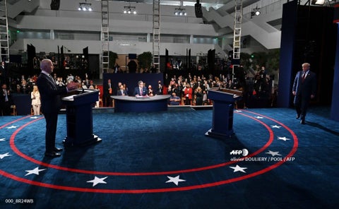 Joe Biden y Donald Trump