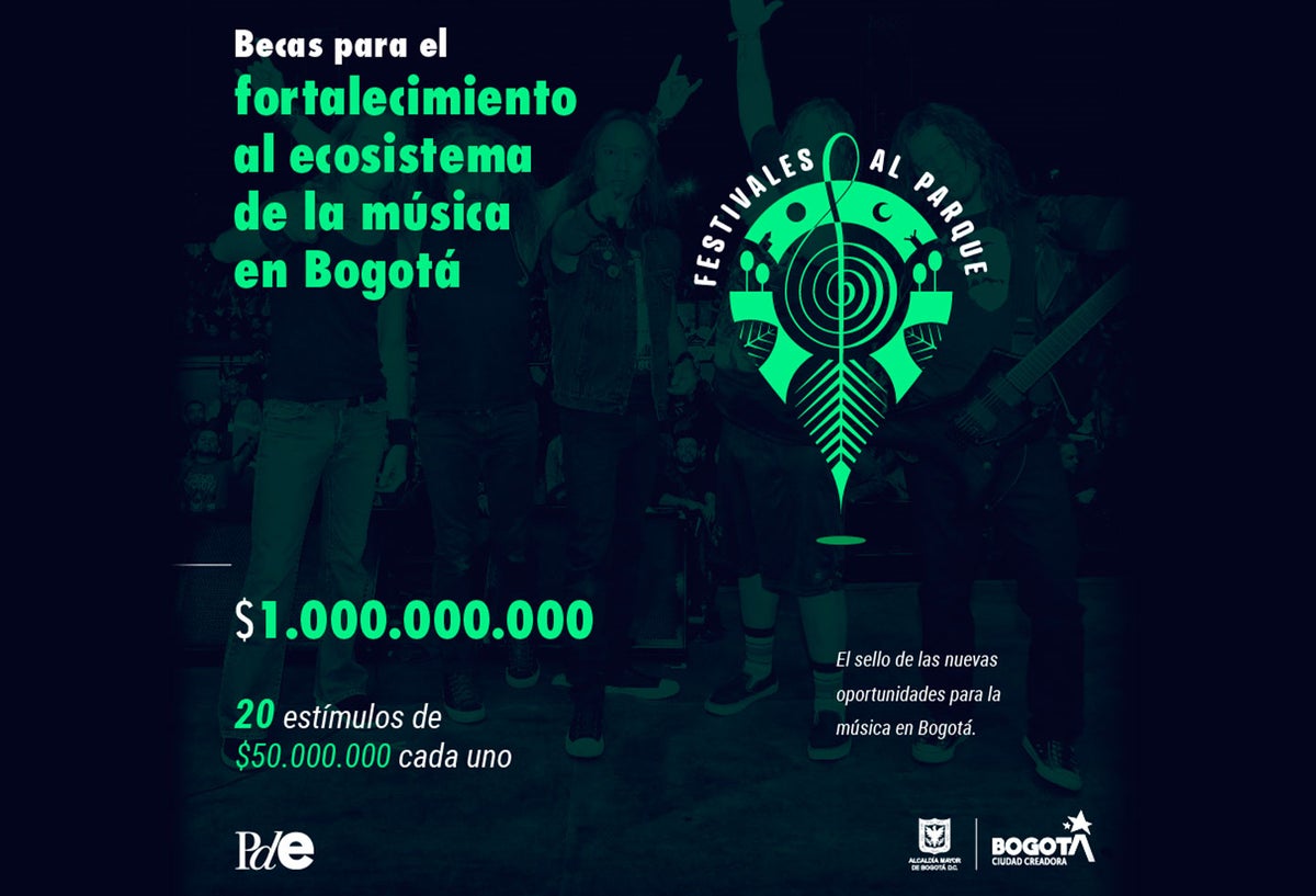 La Gerencia de Música del Idartes entregará 20 estímulos de $50.000.000 cada uno, para dinamizar el trabajo colaborativo musical.
