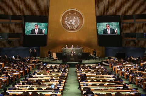 Nicolás Maduro en la ONU