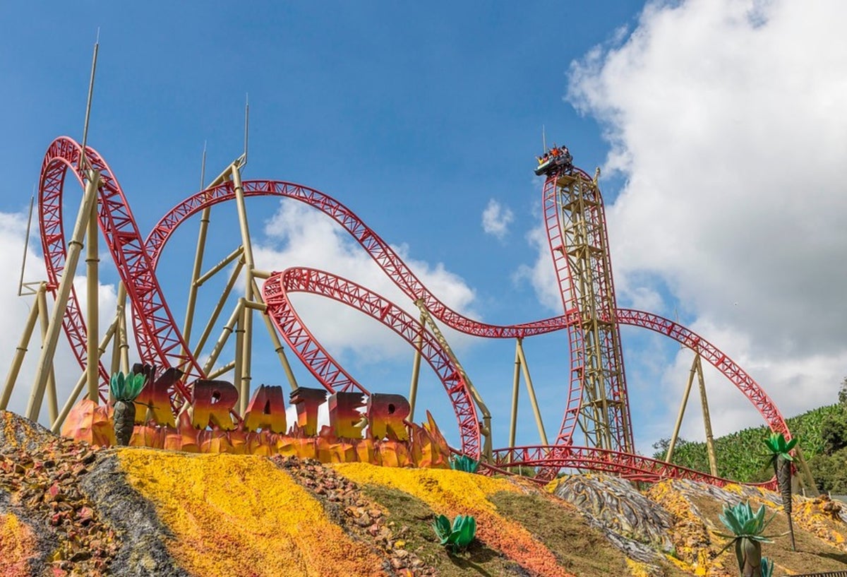 Parque del Café - montaña rusa Krater