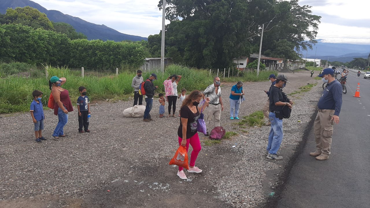 Población Migrante en la zona de frontera entre Colombia y Venezuela