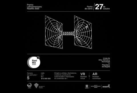 La convocatoria es una invitación para creadores que tengan obras de Realidad Aumentada y Realidad Virtual.