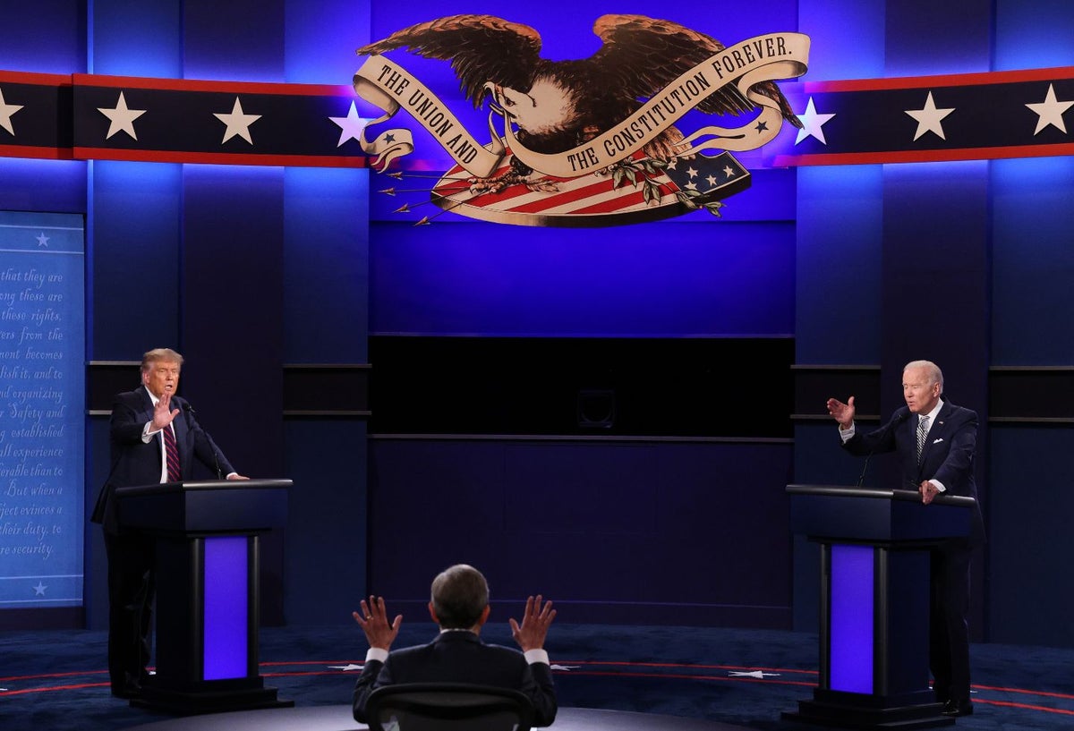Primer debate entre Donald Trump y Joe Biden