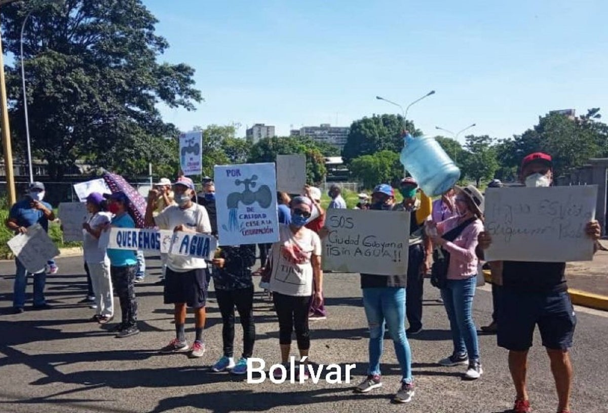 Protestas en Venezuela, 25 de septiembre de 2020
