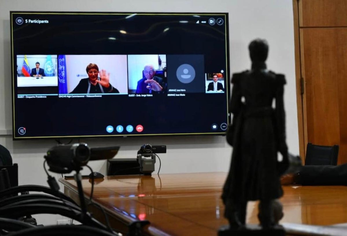 Reunión entre Maduro y Bachelet