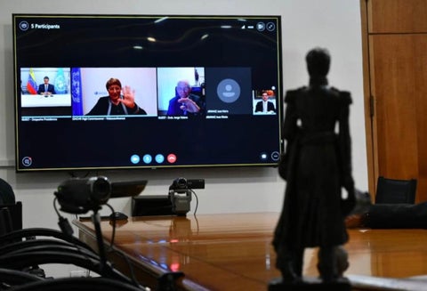 Reunión entre Maduro y Bachelet