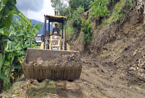 Trabajos viales rurales Ibagué