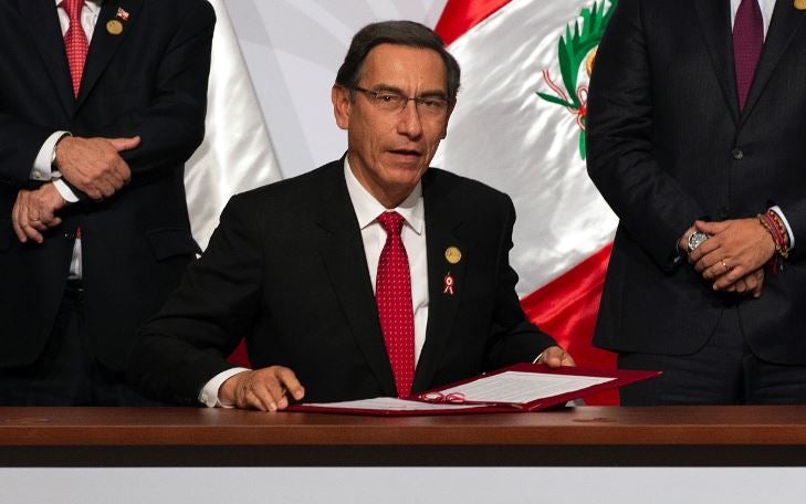 Expresidente del Perú, Martín Vizcarra