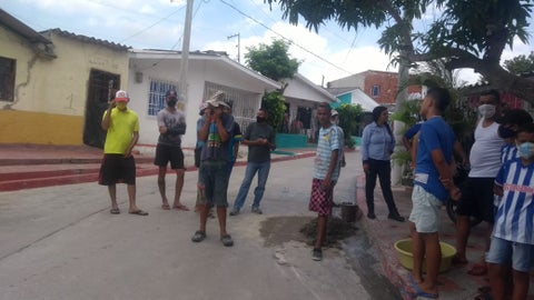 Protesta Barrio Carlos Meisel