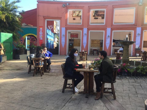 Restaurantes al aire libre, en Bogotá