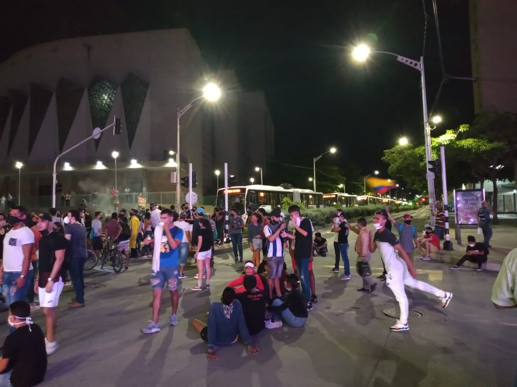 Manifestaciones en Barranquilla por muerte de Javier Ordóñez