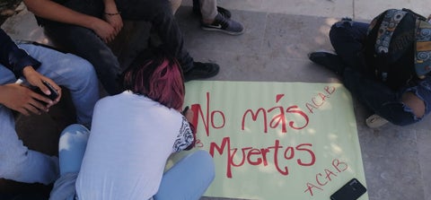 Protesta en Valledupar.