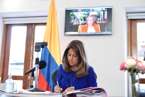 Vicepresidenta Marta Lucía Ramírez