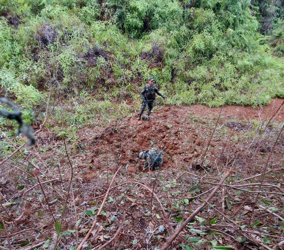 En la imagen se alcanza a dimensionar la magnitud de la explosión