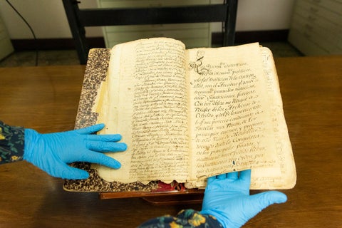 Manuscrito el “Carnero de Medellín”.