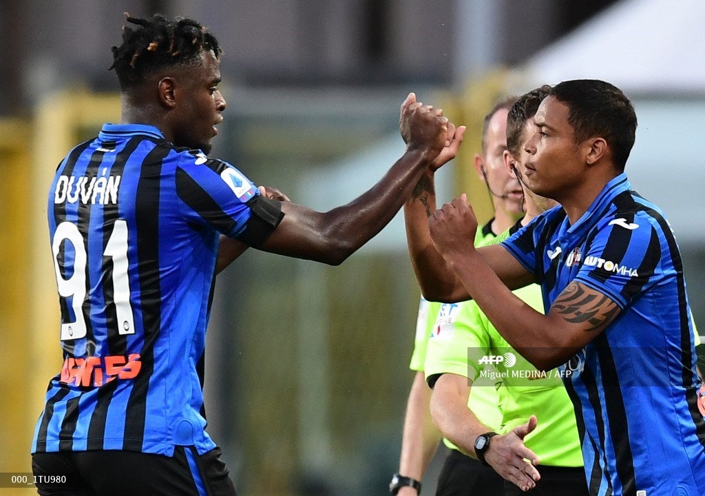 Duván Zapata y Luis Fernando Muriel