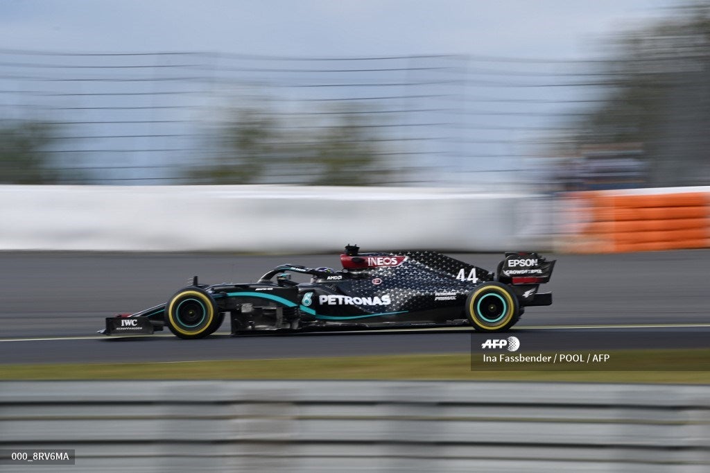El británico Lewis Hamilton, piloto de Mercedes