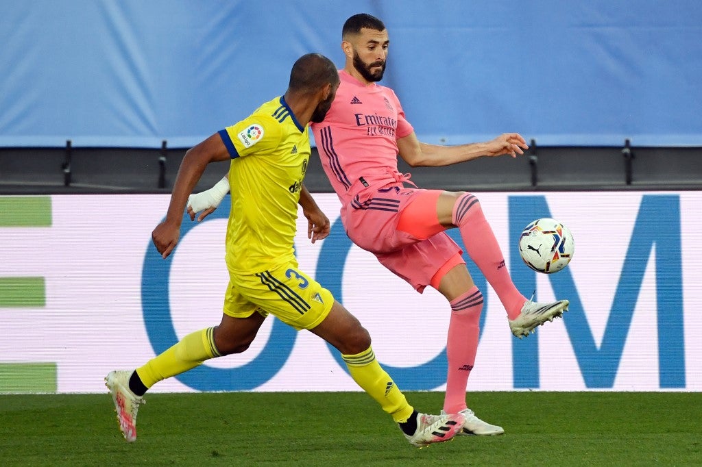 Real Madrid vs Cadiz, liga española