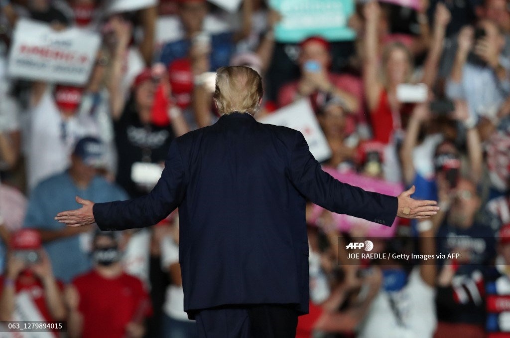 Donald Trump en campaña