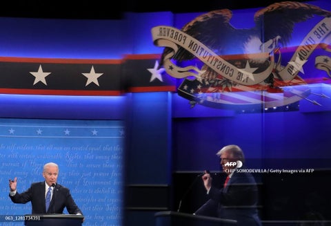 Debate presidencial en Estados Unidos - Joe Biden - Donald Trump