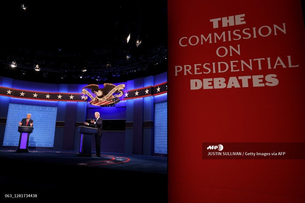 Debate presidencial en Estados Unidos - Joe Biden - Donald Trump