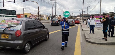 Pico y placa en la Autopista Sur