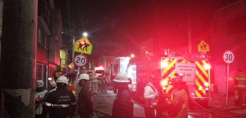 Incendio en localidad de Fontibón