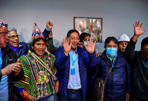 Luis Arce ganó las elecciones presidenciales de Bolivia