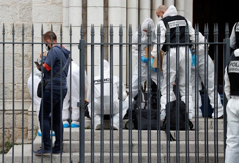 Ataque en Francia con cuchillo - Niza