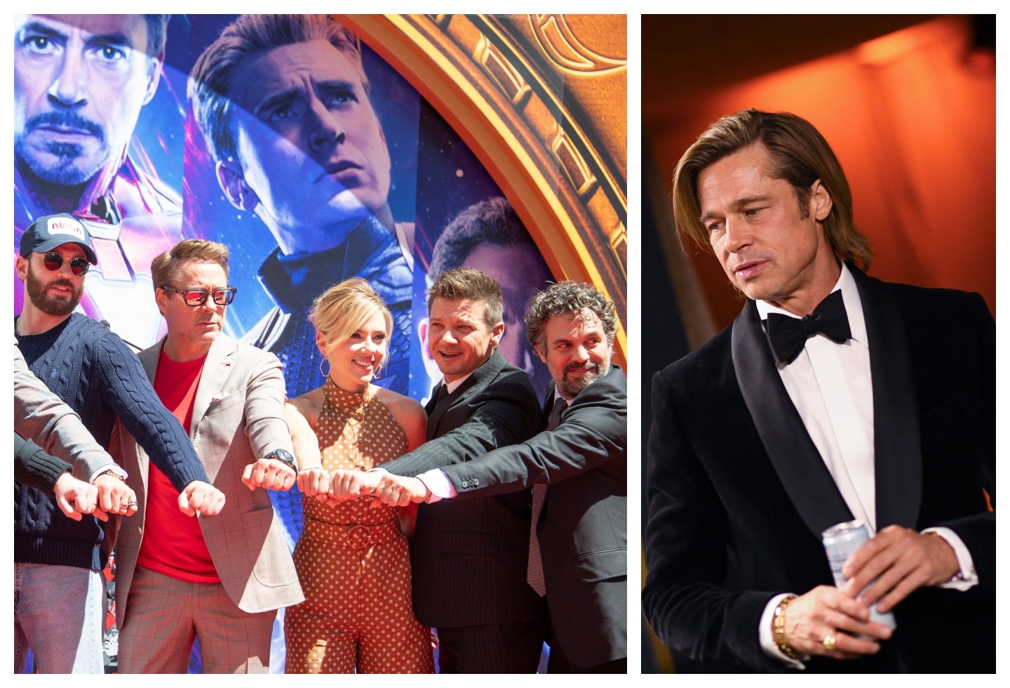 Avengers y Brad Pitt expresan su apoyo a Joe Biden