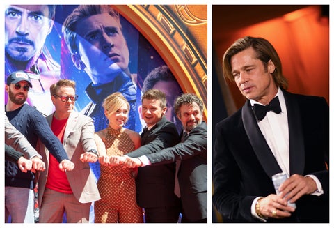 Avengers y Brad Pitt expresan su apoyo a Joe Biden