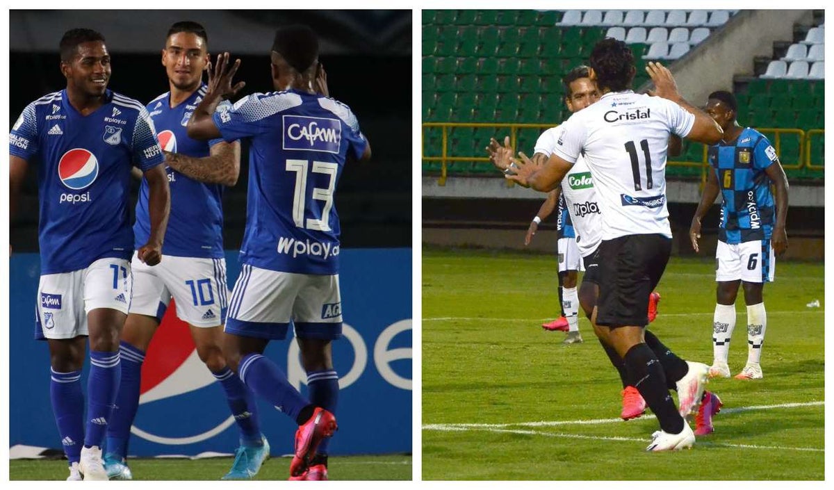 Millonarios y Once Caldas; Liga Betplay, fecha 15